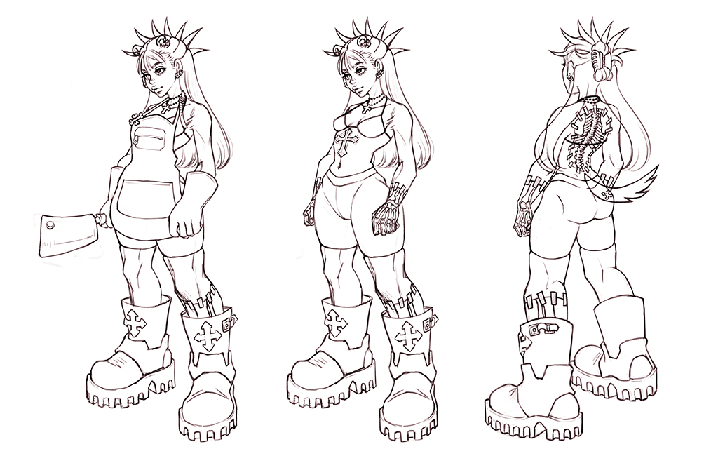 3/4 Turnaround Colourless OC 2022